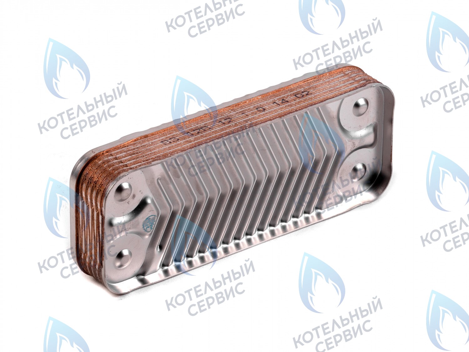 02-4016 Теплообменник вторичный (ГВС) GAZECO 24 C2/T2 (с 05.2016 г.) в Оренбурге	