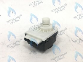 Сервопривод (мотор) трехходового клапана ARISTON (61302483-01) 10мм 220/240v (E) BAXI (5647340, 5694580, 5694581, 200025379, YYY56945811P, YYY005694581), CHAFFOTEAUX (61302483-01)