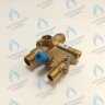 63104100551P Гидрогруппа выходная (трехходовой клапан) BAXI ECO NOVA, ECO Classic в Оренбурге	