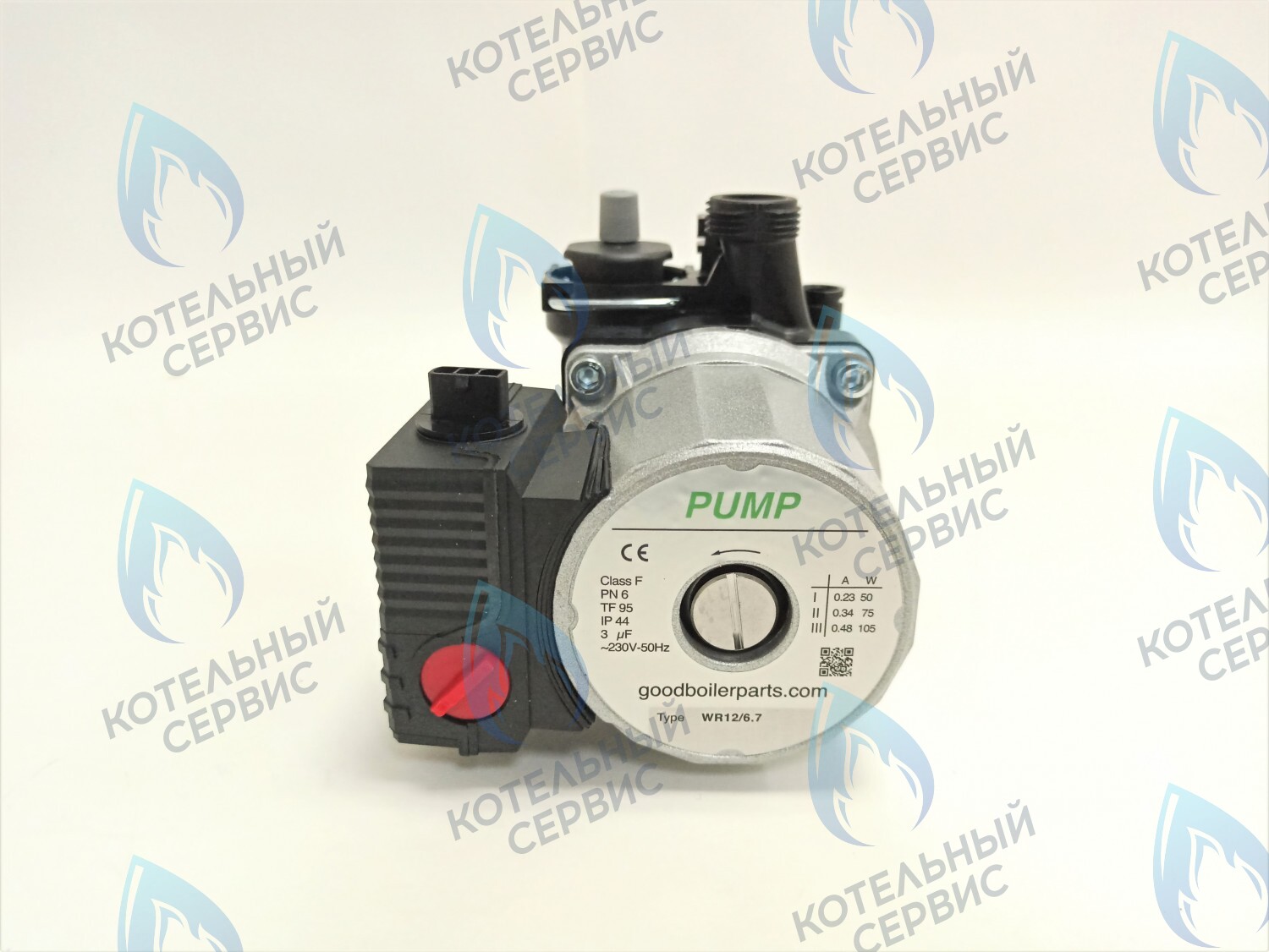 PMB60AW67-GW105R-Комп Насос циркуляционный 12/6.7 105w BOSCH WBN2000/WBN6000, BUDERUS U072 (87186450600) в Оренбурге	