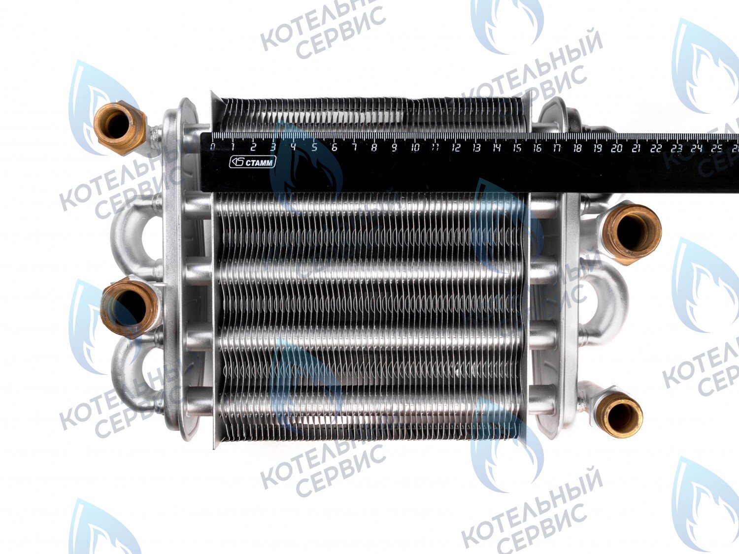 P0000005993 Теплообменник битермический BM 160мм 16кВт OASIS в Оренбурге	