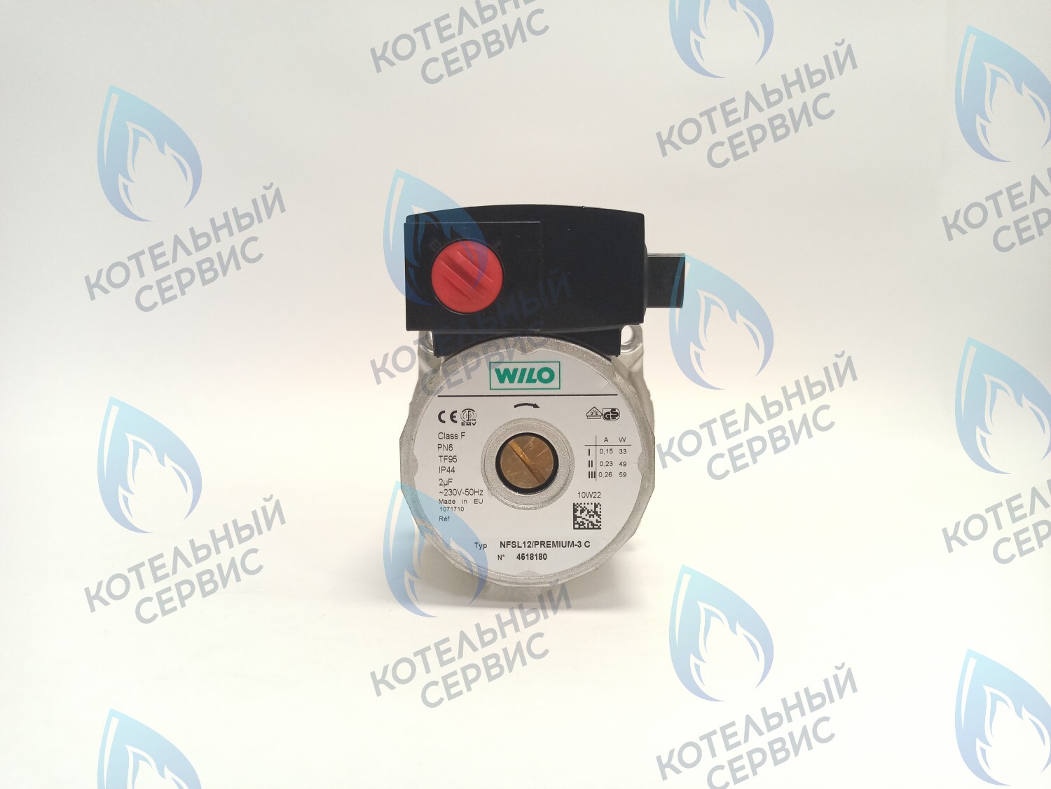 PH-W21CW41-WL59-Комп Двигатель насоса (без улитки) (12/4.1, 15/4.1) WILO 59w NFSL 15/4.1  (21мм по часовой) в Оренбурге	