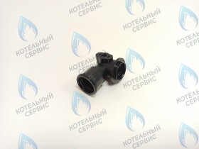 Адаптер теплообменника угловой без отверстия (обратка) Navien Deluxe S/C/E (NGB350/351/352/310)