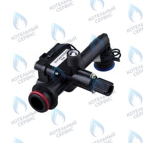 Гидроузел датчика протока с краном подпитки Navien Deluxe 13-24K, Ace 13-24K, Atmo 13-24A(N)
