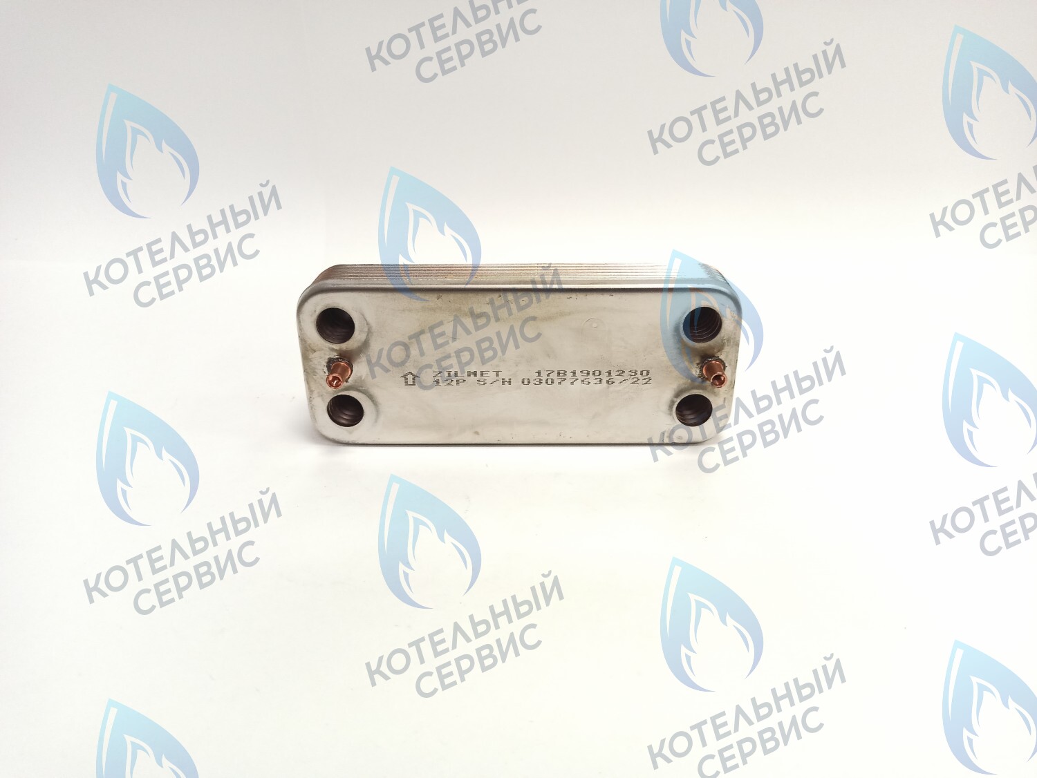 ES190P-160-12F-ZM Теплообменник  ГВС ZILMET вторичный 12 пластин 17B1901230 в Оренбурге	