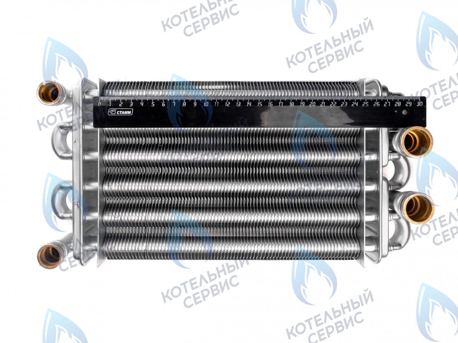 L44925 Би-термический теплообменник 24кВт (252мм трубки 18/12мм для котлов после 07/2013) ROC в Оренбурге	