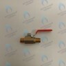 S323110023 Кран шаровой 1/4" короткий шток (TA-13~30, World Plus 13~30) KITURAMI в Оренбурге	