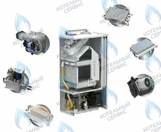  Котел газовый настенный двухконтурный HUBERT Smart AGB DY в Оренбурге	