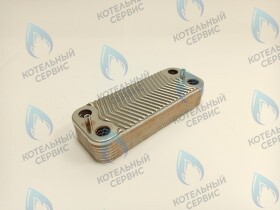 Теплообменник ГВС пластинчатый (вторичный) Deluxe S 35 k NAVIEN