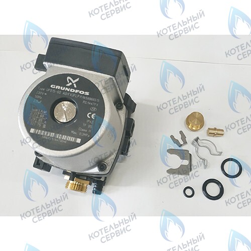 39820900 Насос циркуляционный GRUNDFOS 15-60  (36600150) FERROLI в Оренбурге	