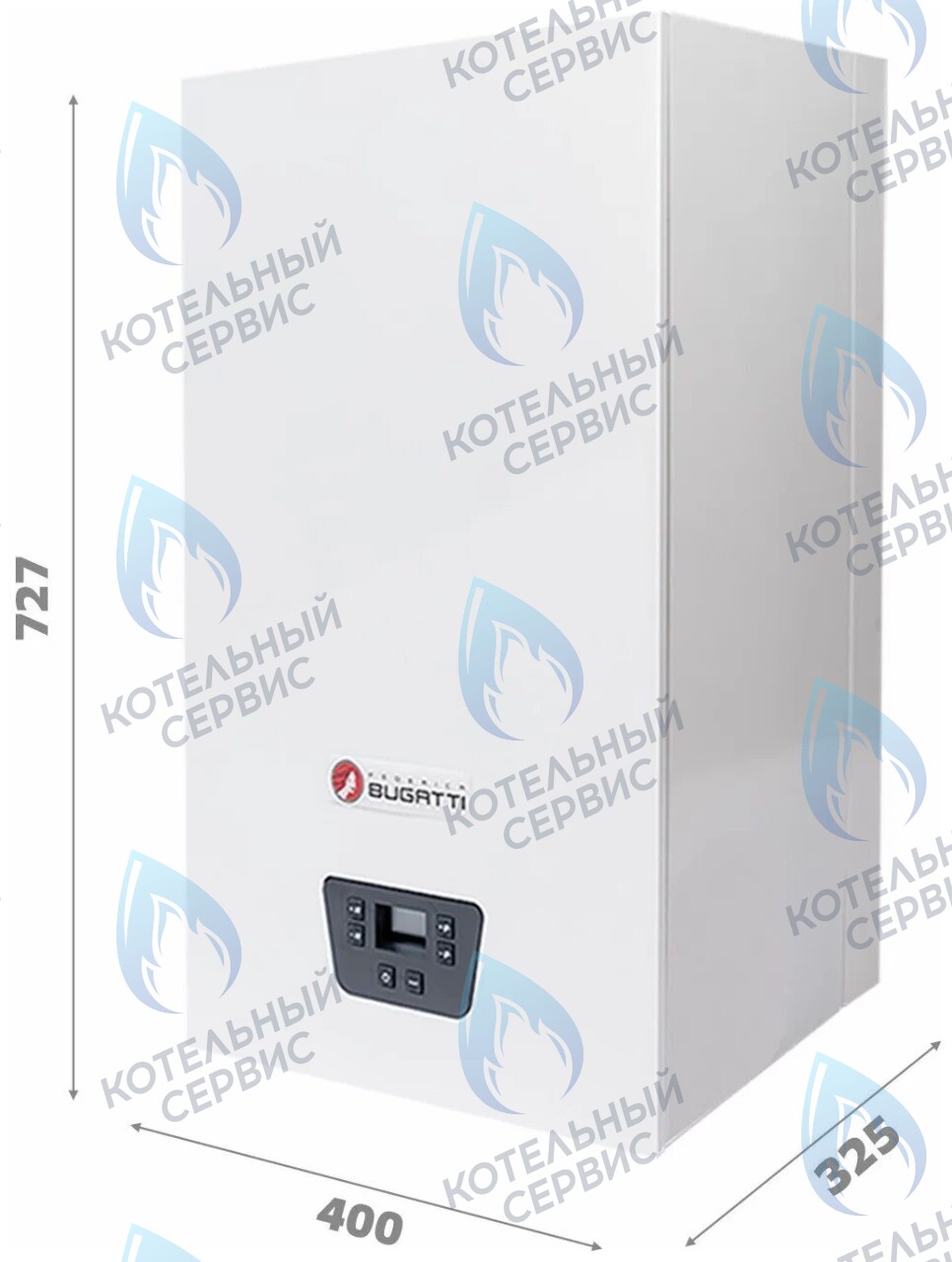  Настенный газовый котел Federica Bugatti TECH (двухконтурный) в Оренбурге	