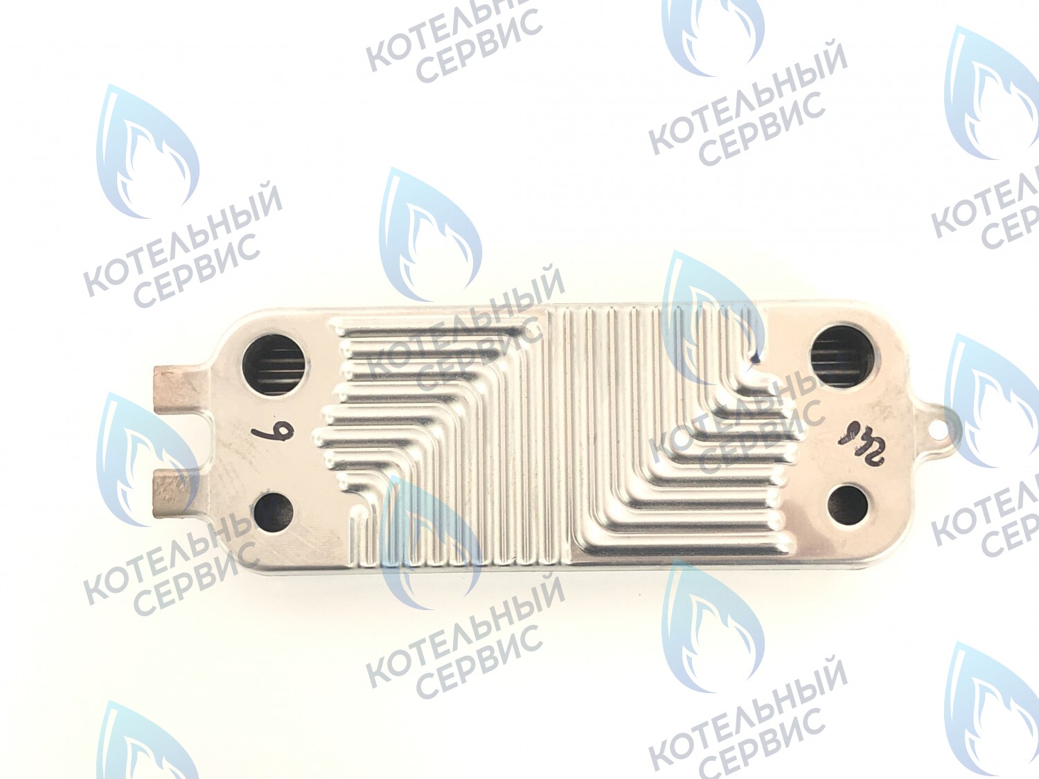 87186446230 Теплообменник  вторичный пластинчатый ГВС 12 пластин  BOSCH WBN6000/2000 12C/18C в Оренбурге	