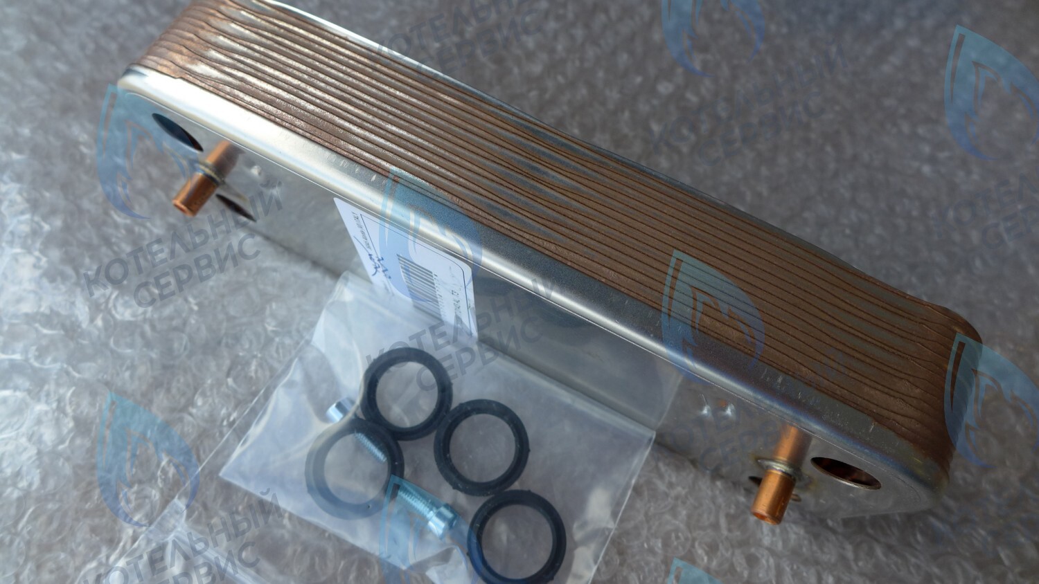 6SCAMPIA08 Теплообменник ГВС 14 пластин (комплект с прокладками и винтами) Fondital MINORCA PLUS CTFS-CTN 24 CU в Оренбурге	