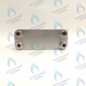 ES190W-000-12F-CH Теплообменник ГВС вторичный 12 пластин  VAILLANT atmoMAX/turboMAX VUW (065131, 065110, 065123) в Оренбурге	