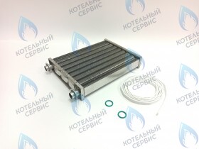 Теплообменник основной (первичный) Navien (с белыми прокладками в комплекте) Deluxe 35-40K, Deluxe Plus 35-40K, Ace 35-40K, Prime Coaxial 35-40K, Smart Tok Coaxial 35K