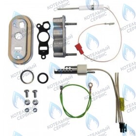 Комплект смотрового отверстия с электродом розжига и ионизации GB162/ZBR 50-100 кВт (7736700560) BUDERUS