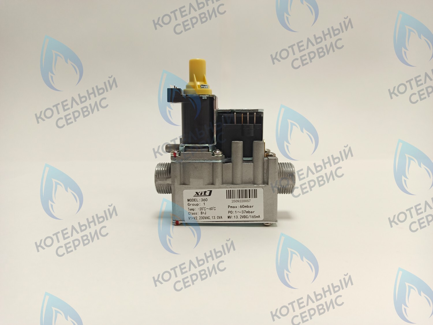 GV002-02 Газовый клапан аналог ERCO Mod: EBR2008N 230VAC (переменный ток) ELSOTHERM (AA10030003), MIZUDO (AA.01.03.0001) в Оренбурге	