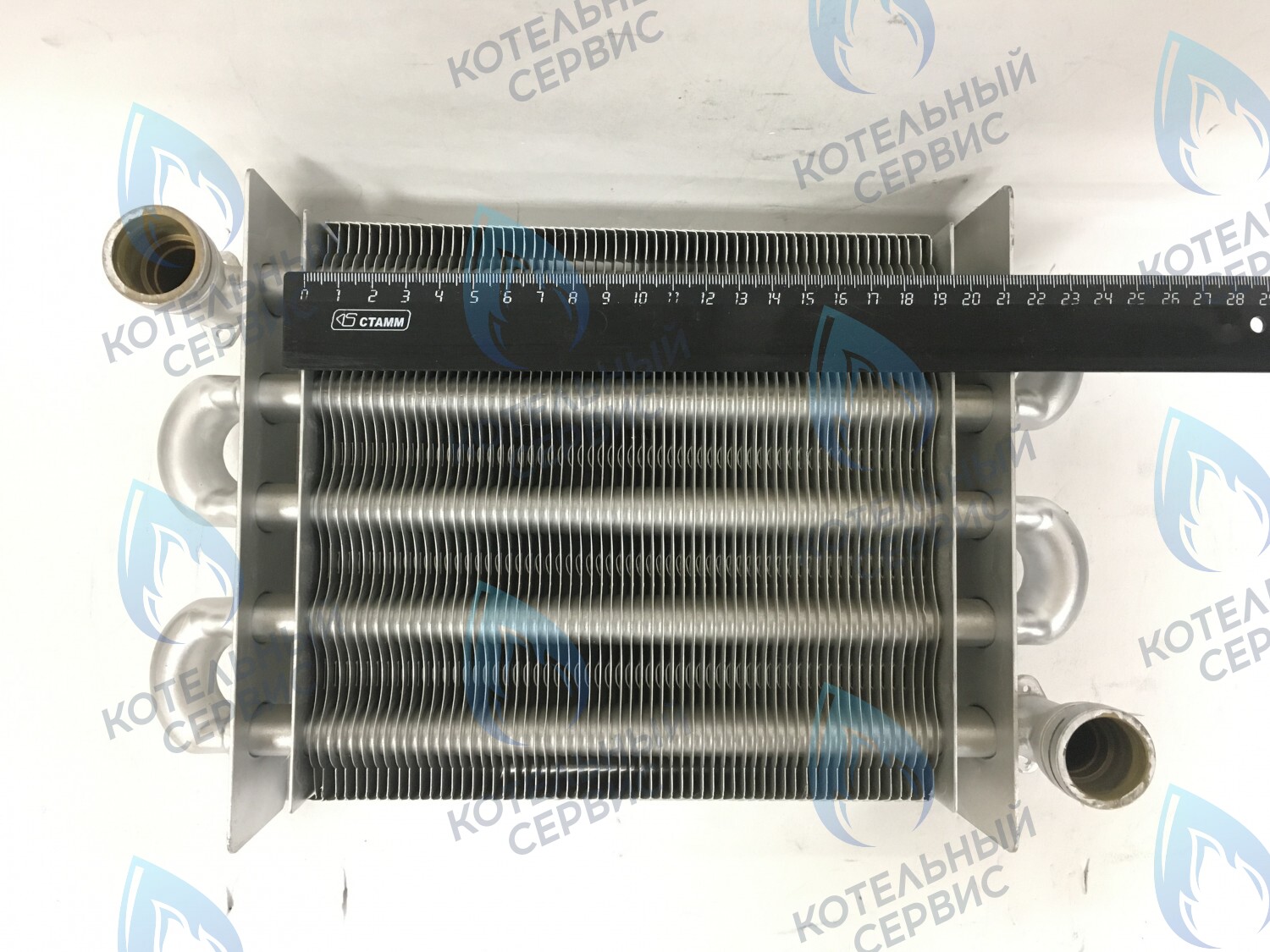L47419 Первичный теплообменник 18кВт (198мм трубки 18мм для котлов после 07/2013) ROC в Оренбурге	