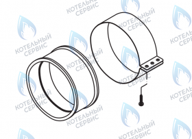 Хомут Ø100мм