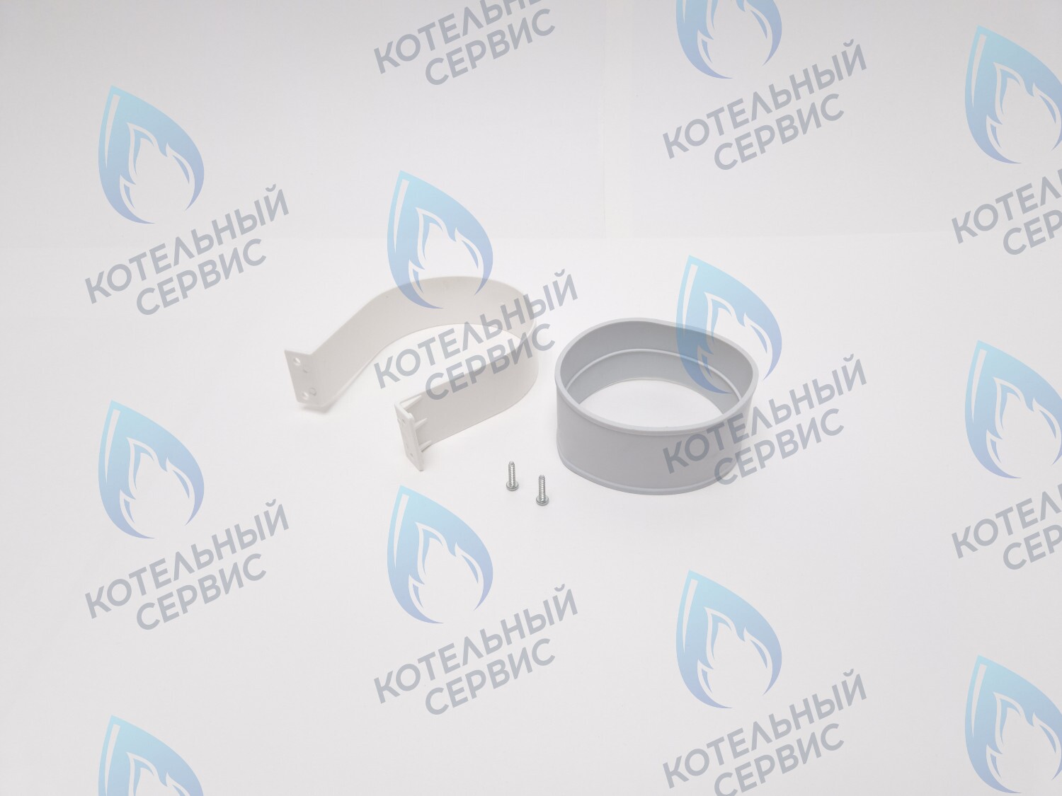A01.015.000207 Хомут пластиковый для коаксиального дымохода Ø100мм в Оренбурге	