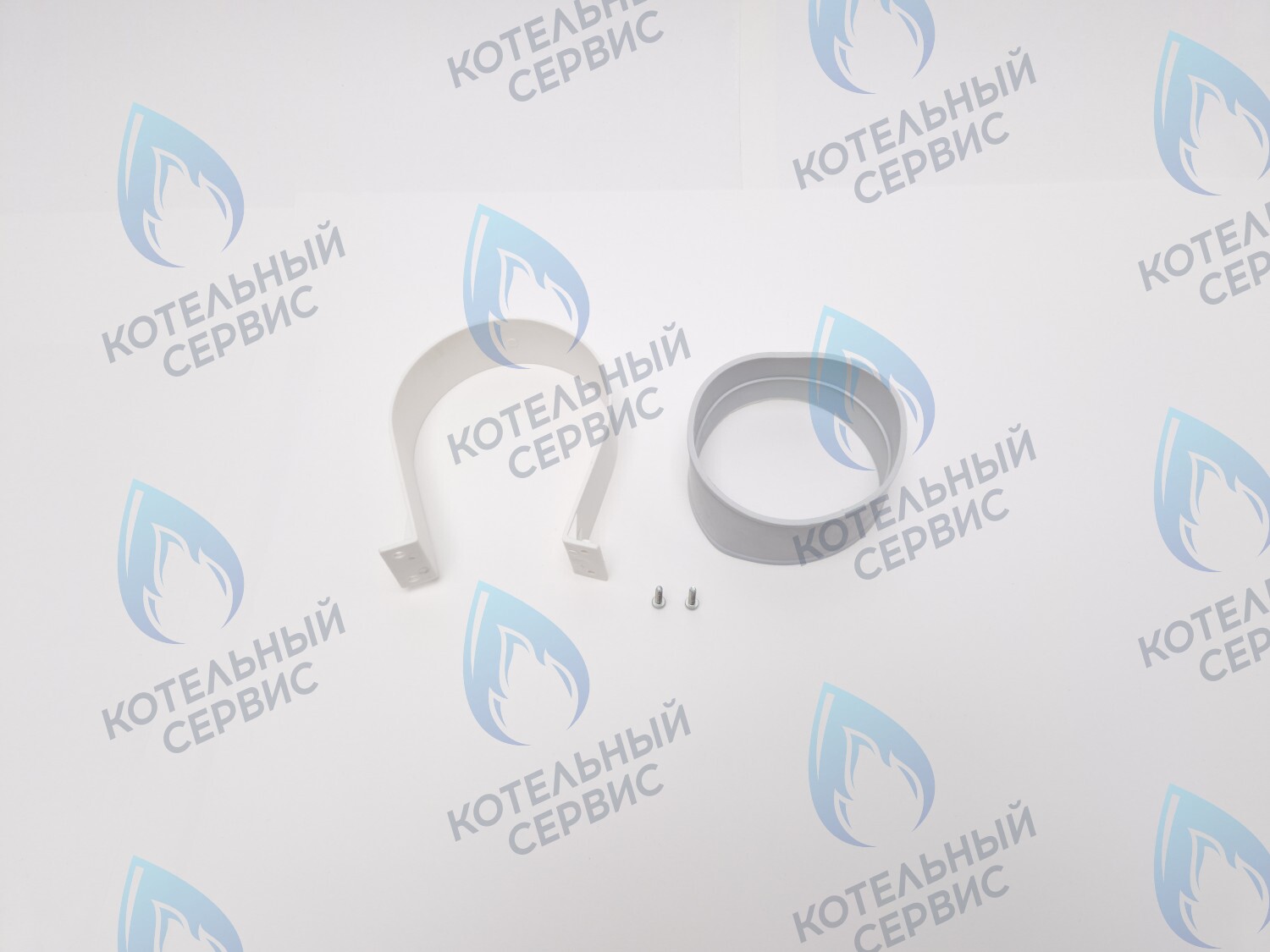 A01.015.000207 Хомут пластиковый для коаксиального дымохода Ø100мм в Оренбурге	