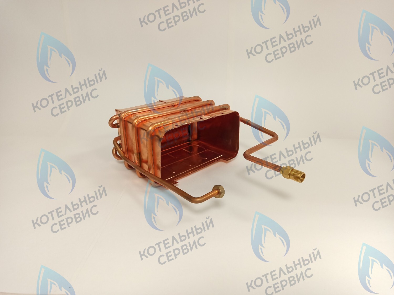 GHE02 Медный теплообменник для газовой колонки Genberg ЛЮКС в Оренбурге	