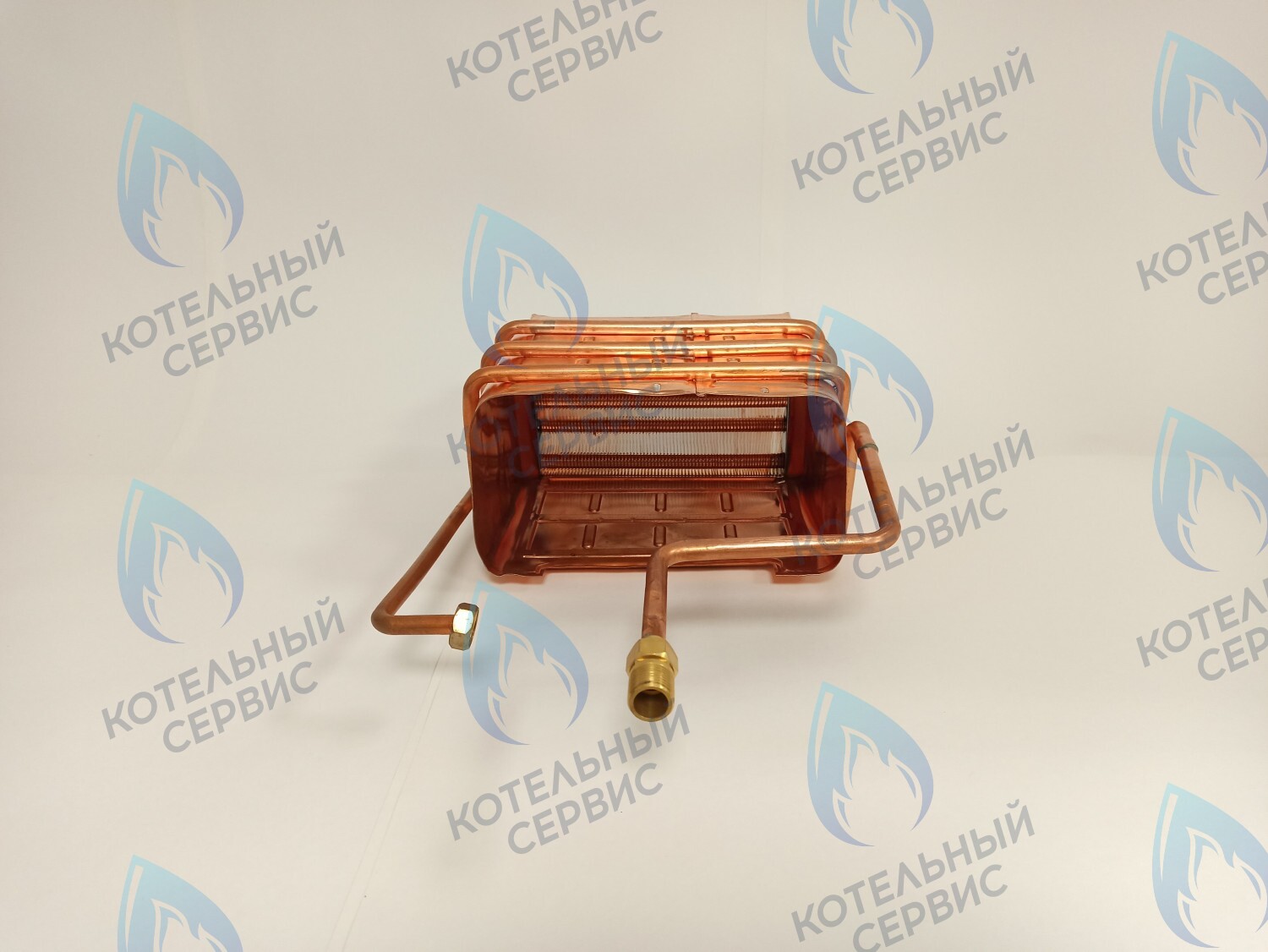 GHE02 Медный теплообменник для газовой колонки Genberg ЛЮКС в Оренбурге	