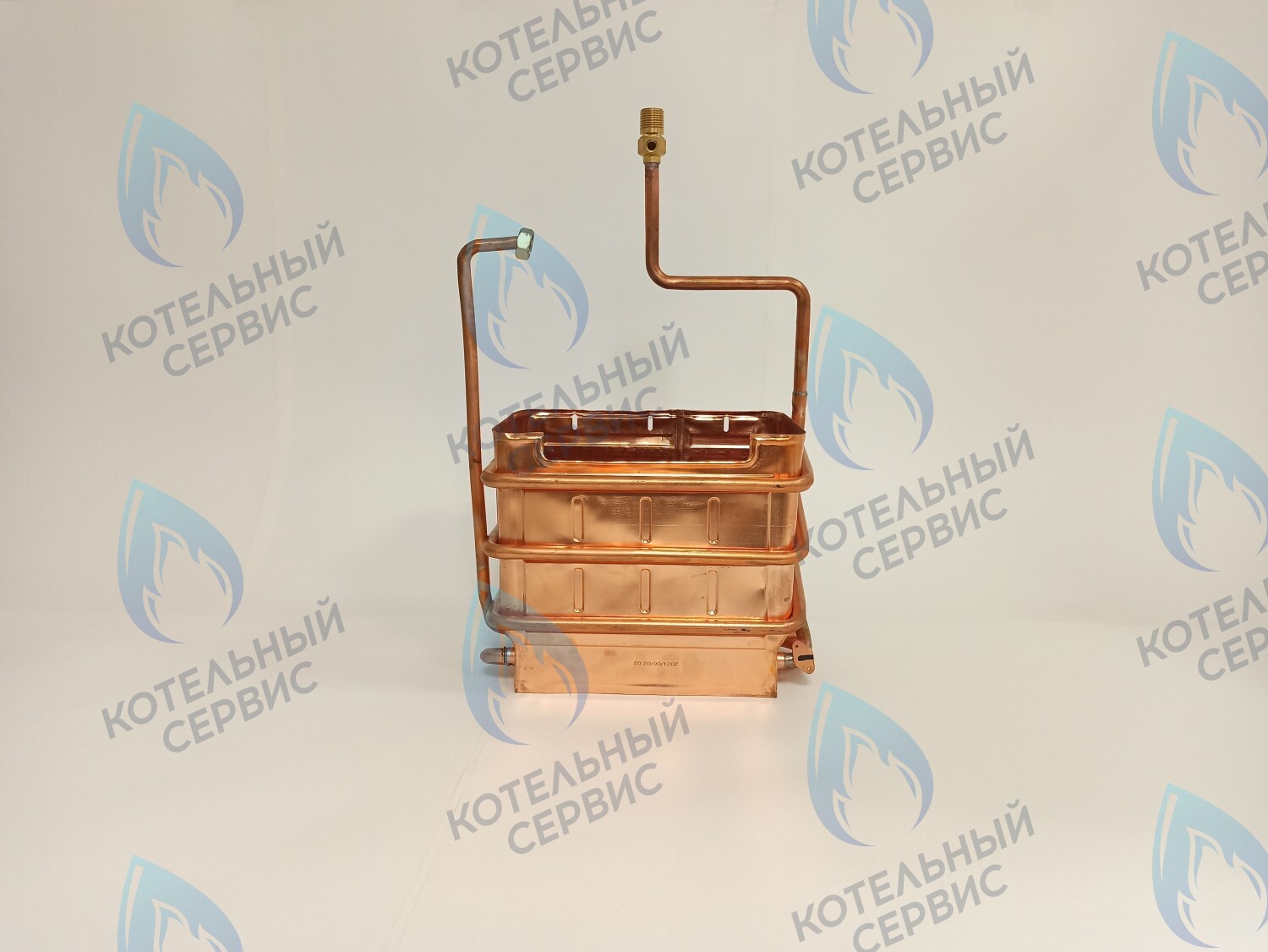 GHE02 Медный теплообменник для газовой колонки Genberg ЛЮКС в Оренбурге	