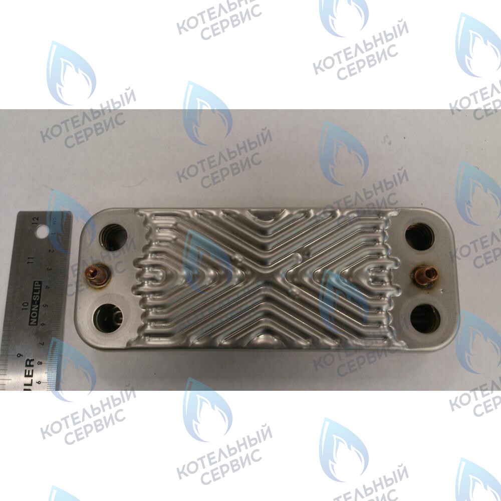 6304131009 Теплообменник ГВС пластинчатый вторичный BAXI0 в Оренбурге	