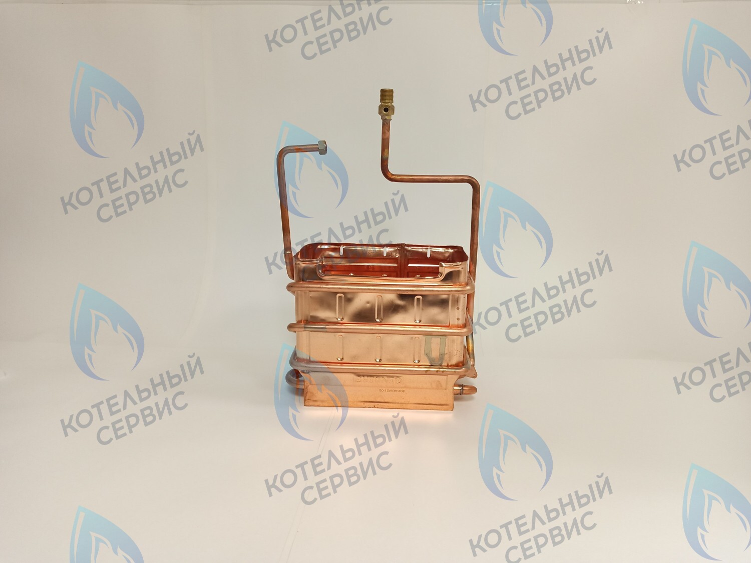 GHE01 Медный теплообменник для газовой колонки Genberg Премиум в Оренбурге	