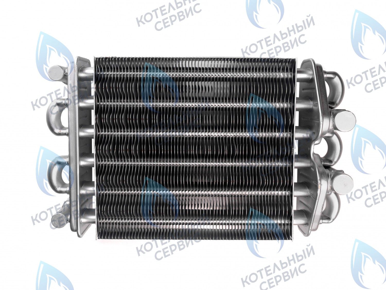 02-4011 Теплообменник битермический 198мм GAZECO 18-T1/C1 (с 05.2016) в Оренбурге	