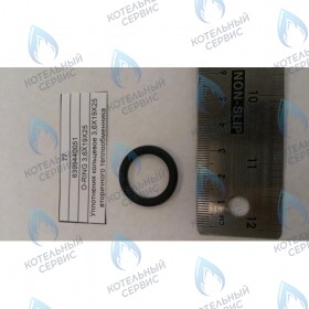 Уплотнение кольцевое 3,6X19X25 вторичного теплообменника BAXI