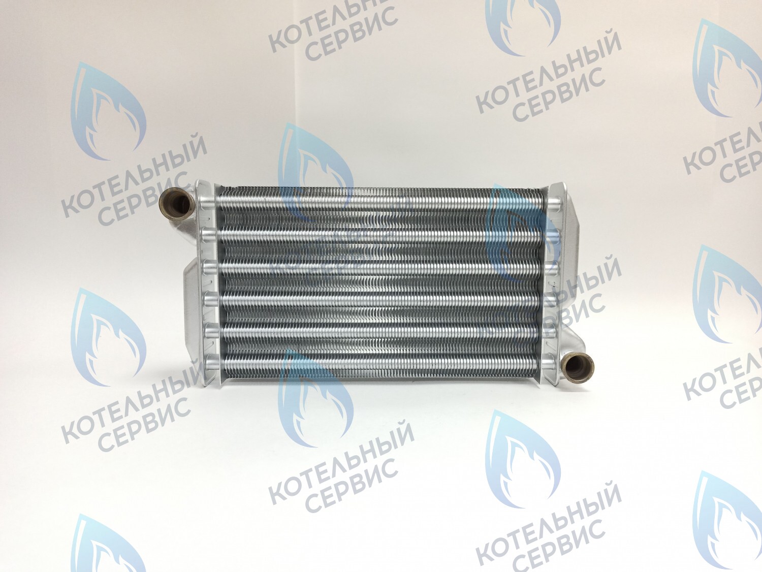 EM001-295 Теплообменник первичный основной 295мм (с клипсой датчика перегрева) подходит для  Baxi Eco 3, Luna 3, Luna Comfort 240 i-Fi 620860/5681190, Westen Star Digit 240 i-Fi, Hi-Therm OPTIMUS 36кВт в Оренбурге	