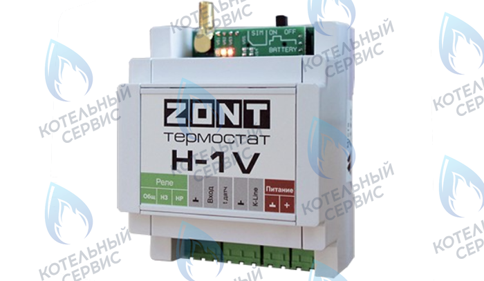 ML13213 Термостат (контроллер) ZONT H-1V (GSM, DIN) в Оренбурге	