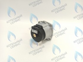 Двигатель насоса (черный пластик) (без улитки, без терминала, 1 скорость) аналог WILO 82w INTMSL15/5 HE-1 (21мм по часовой)