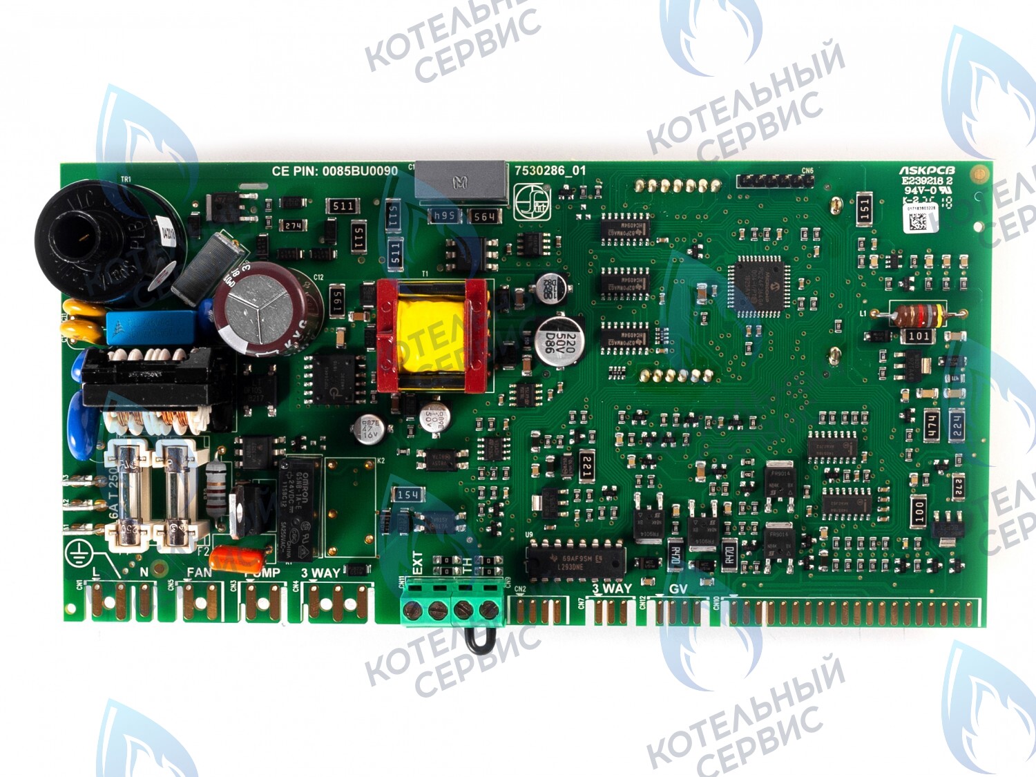 CB012-BEFORE-2017 Плата управления BOSCH (GAZ 6000) WBN6000  / WBN2000 (до 01.06.2017, первая кнопка "назад")  =<FD753  (87186496770, 87186477330) в Оренбурге	