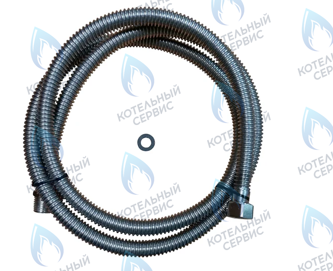  Подводка сильфонная газовая 1/2" Г/Ш 2,0м АКВАЛЮКС в Оренбурге	