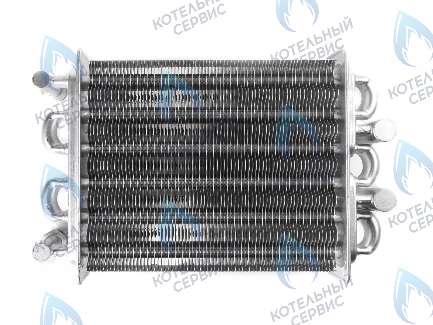 EB044-230 Теплообменник битермический 230мм 223мм (наружный-внутренний) KoreaStar Ace 24 (KS90263870), Ferroli Domina PRO 24 (398063870) в Оренбурге	