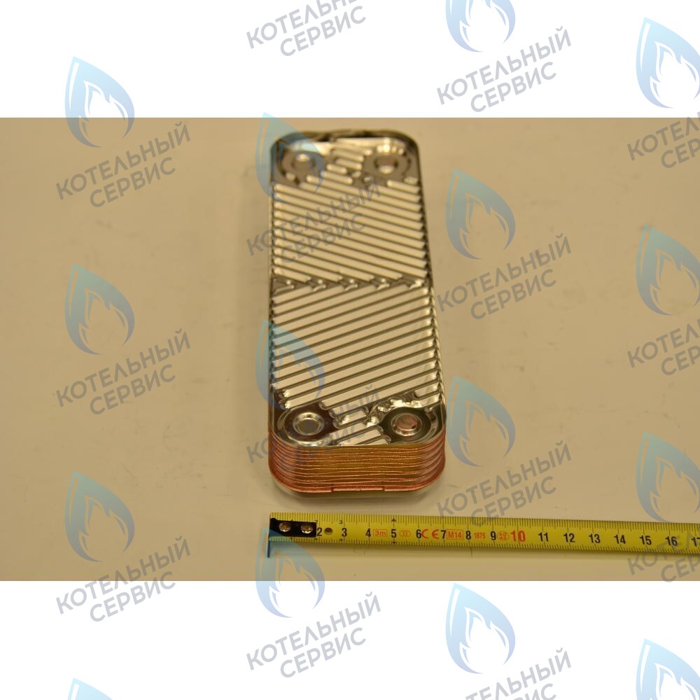 711612800 Теплообменник ГВС пластинчатый вторичный на 12 пластин BAXI в Оренбурге	