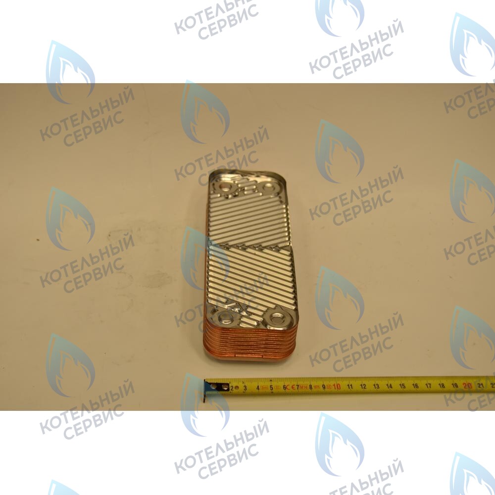 711613000 Теплообменник ГВС пластинчатый вторичный на 14 пластин ( с августа 2014 года) BAXI в Оренбурге	