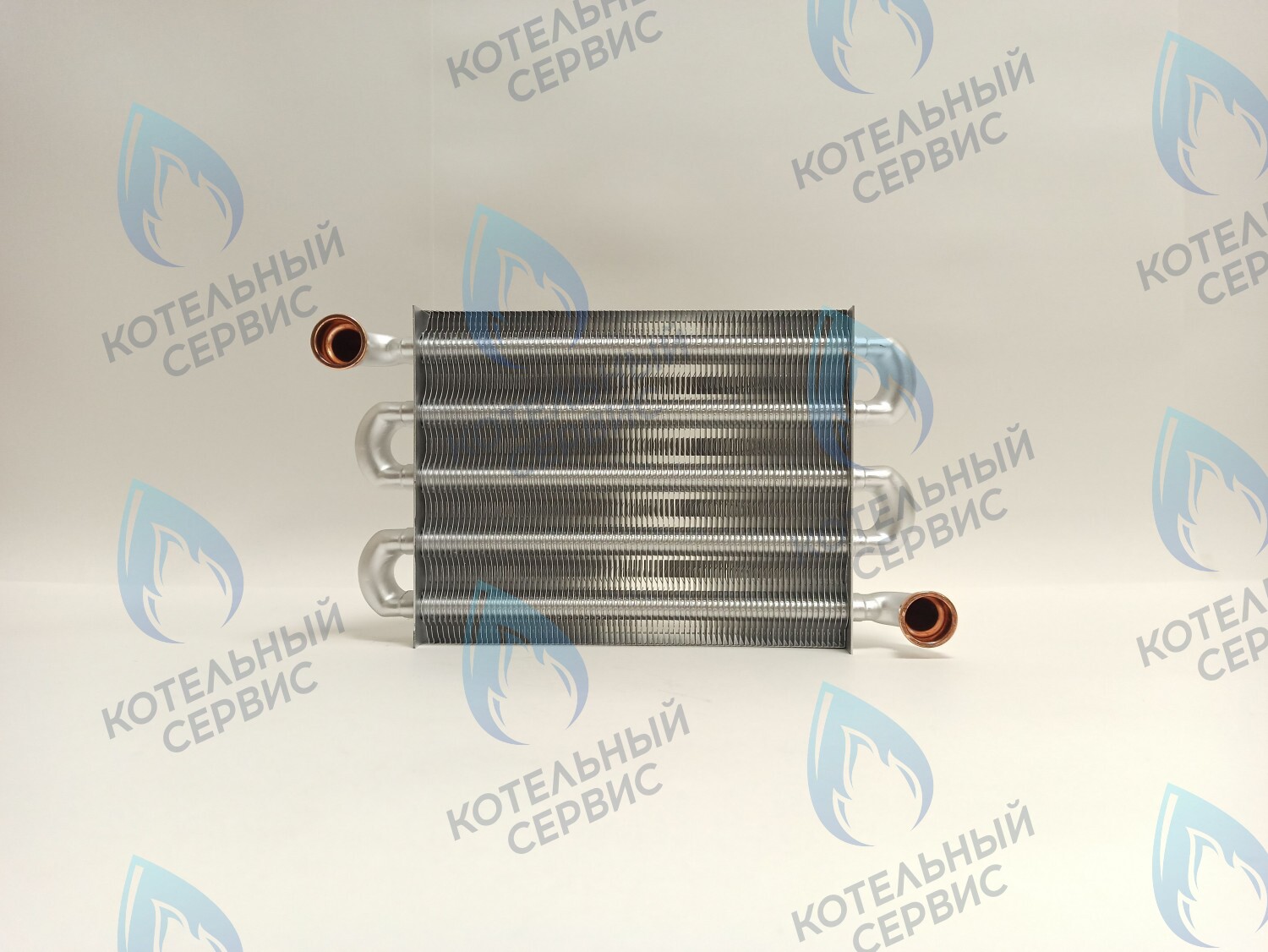 EM042-230 Теплообменник первичный (основной) (крепление - клипсы) FERROLI FORTUNA PRO, DIVABEL, VITABEL (398002570, 902607270) в Оренбурге	