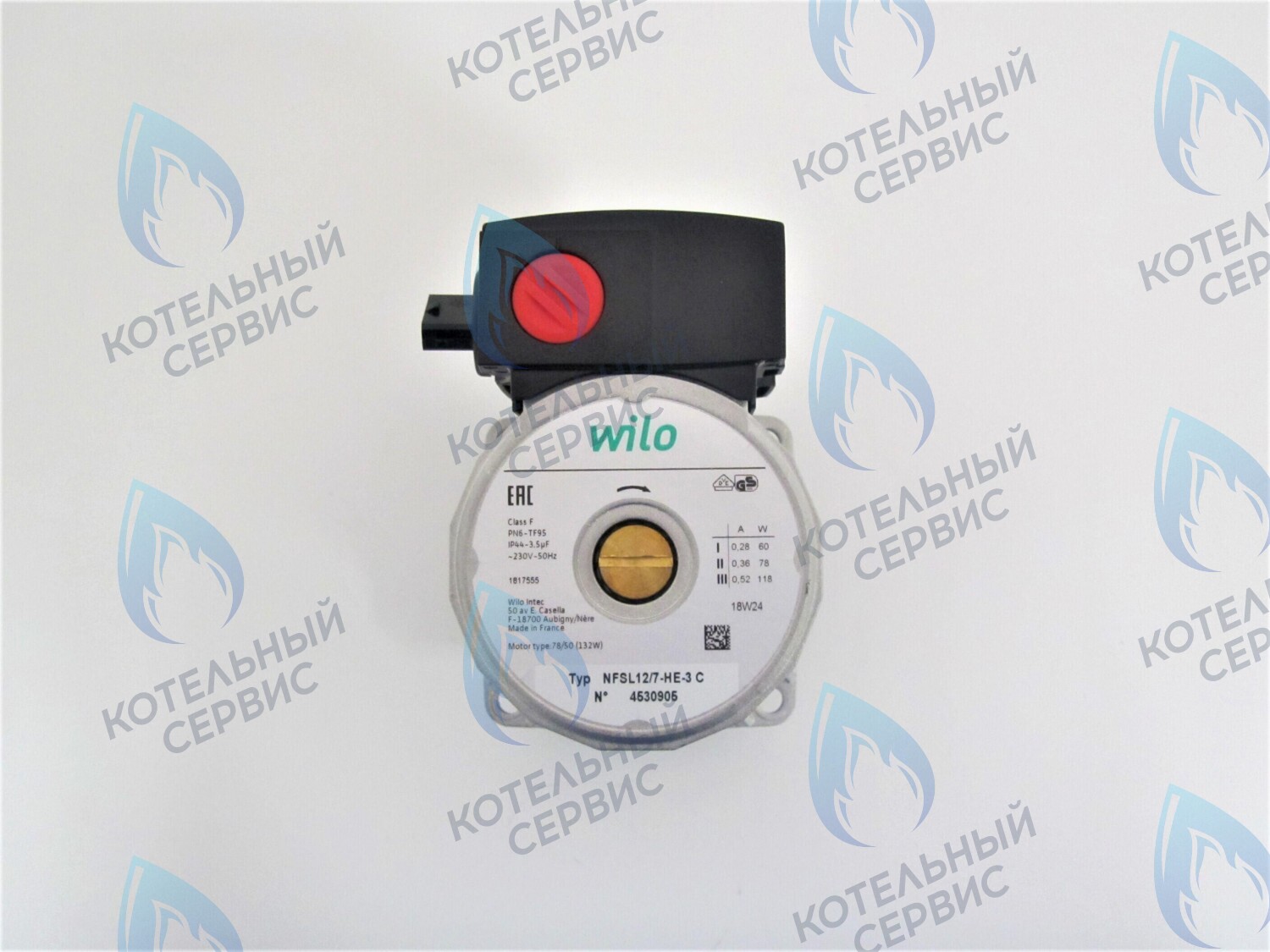 PH-W21CW70-WL118-02-Комп Двигатель насоса (без улитки) аналог WILO NFSL 12/7 15/7 118w в Оренбурге	