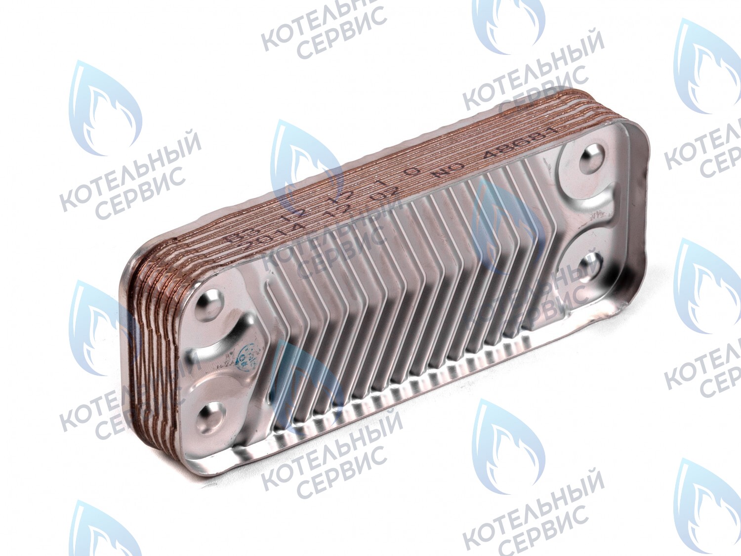 398608400 Теплообменник вторичный 13кВт-24кВт Fortuna FERROLI в Оренбурге	