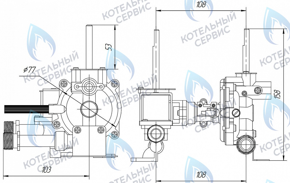 3542 Блок газовой колонки газоводяной 12л Vektor, Таганрог Газоаппарат, Вега, Oasis JSG 20 в Оренбурге	