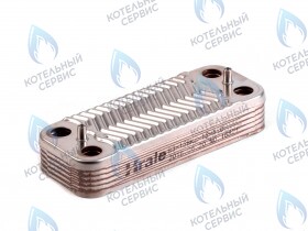 Теплообменник ГВС вторичный 12 пластин (CB11030032)