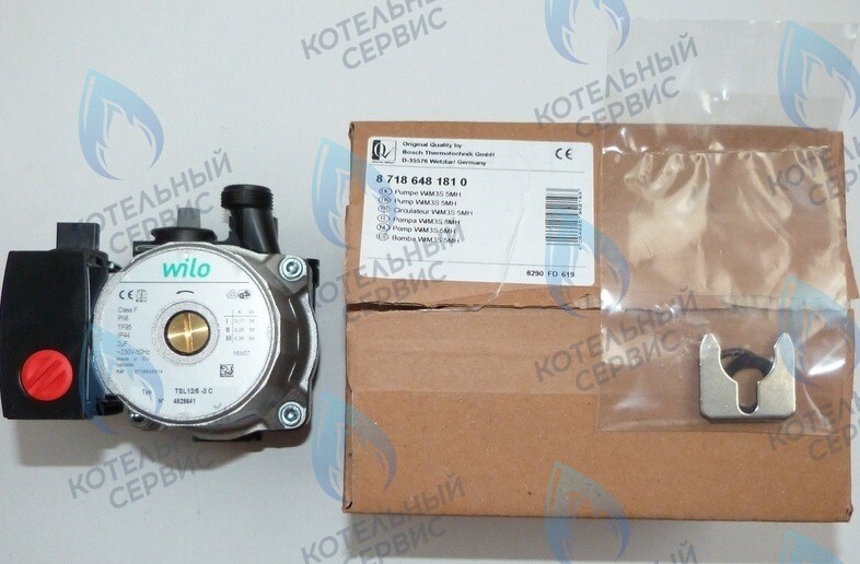 87186481810 Циркуляционный насос (против часовой, втулка 35мм, колесо 68/21мм) WILO TSL 12/5 BUDERUS U072 12-24 в Оренбурге	
