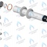 KTL-01-1 Коаксиальный комплект дымохода 60/100 1м KRATS (универсальный, все кроме Immergas/Navien) в Оренбурге	