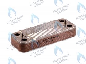 Вторичный теплообменник ГВС 12 пластин HAIER F21S(T) (0530002963)