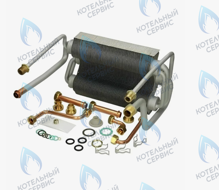 39830930 Теплообменник битермический KIT PACCO UN.24kW S/GRUPPO H2O FERROLI в Оренбурге	