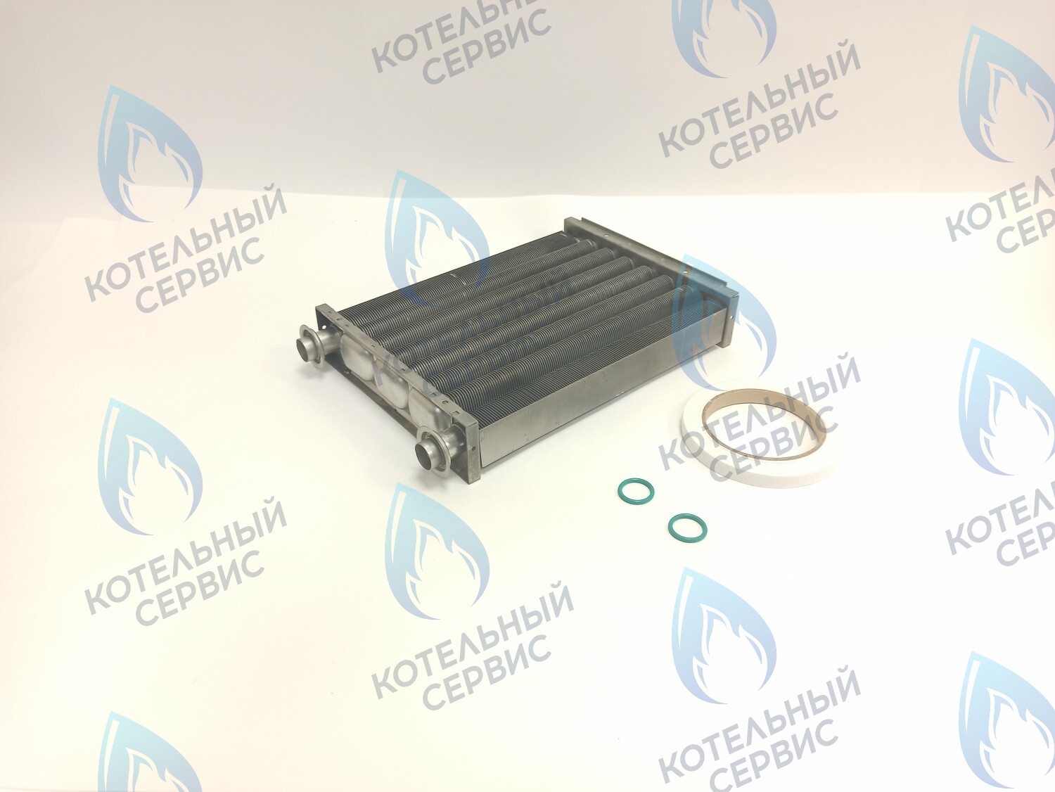 EM052-250 Теплообменник основной (первичный) Navien (с белыми прокладками в комплекте) Deluxe S/C/One 35K в Оренбурге	